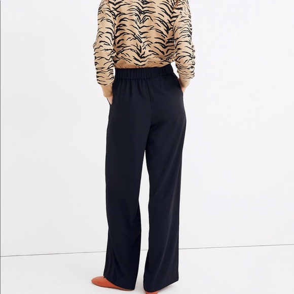 Madewell Huston Pull-On Full-Length Pants - Picture 2 of 5